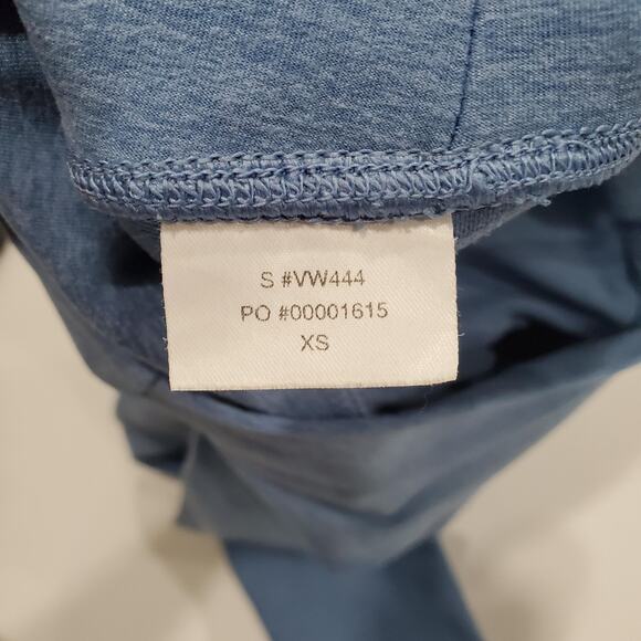 Vuori Leggings Clean Elevation Women XS Blue Heather High Rise Full Length VW444 - Picture 7 of 8